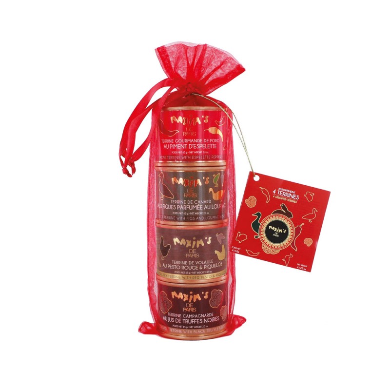 Coffret 4 terrines assorties