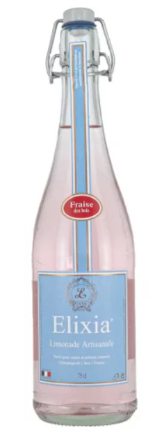 Limonade artisanale fraise des bois